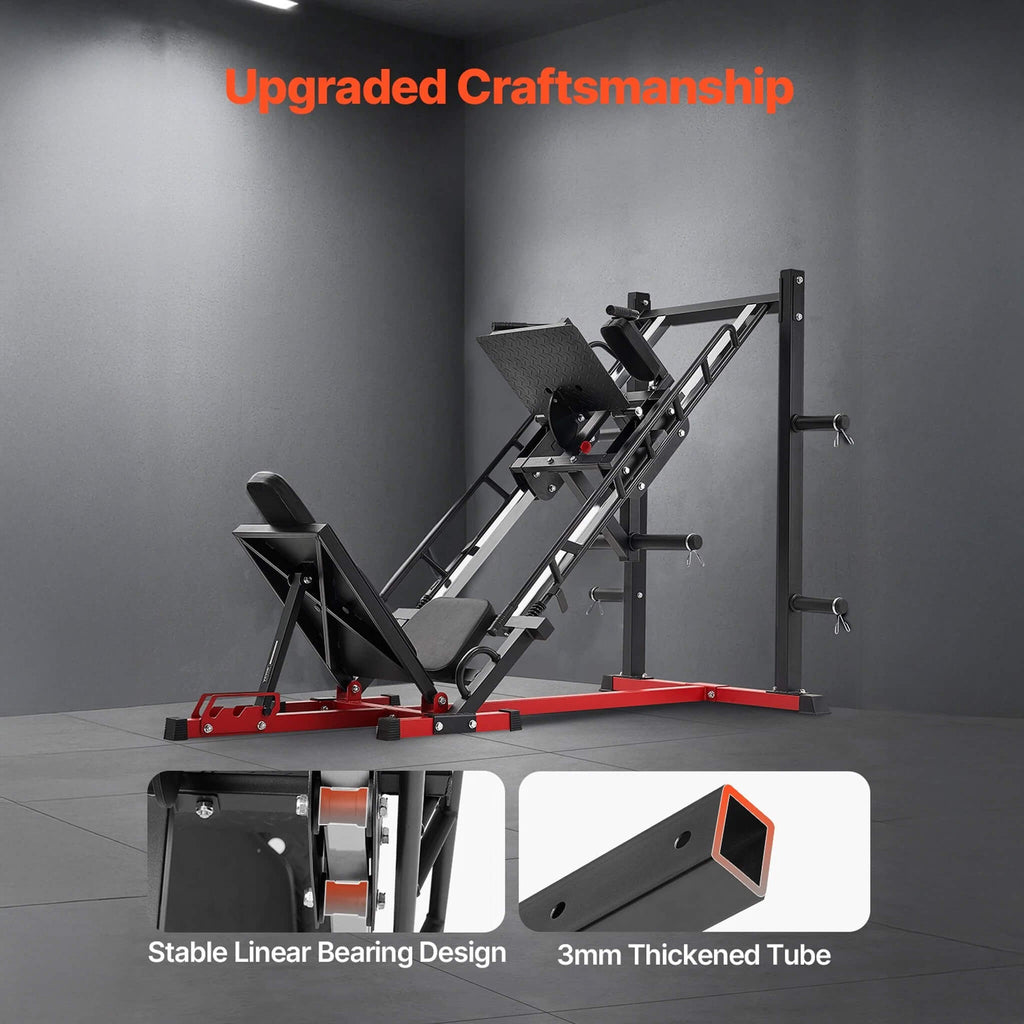 Rovix 2000LBS Adjustable Leg Press And Hack Squat Machine For Home Gym Workouts (SAK53148) – SAKSBY WHOLESALE, view 8
