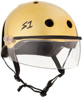 S1 Lifer Visor Gen 2 Helmet - Gold Mirror by Skates USA