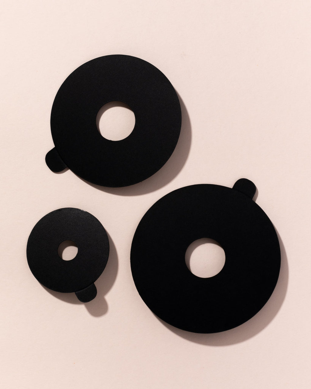 eco matte black candle dust covers – makesy®, view 2