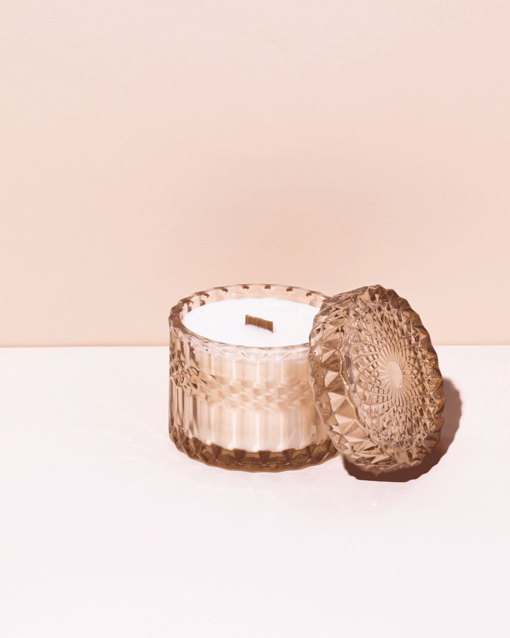 eco matte cream dust cover - wood wick – makesy®, view 2