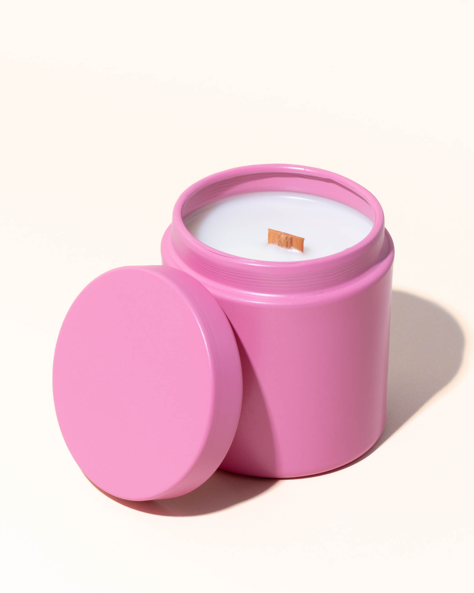 9oz glam™ candle tin & lid – makesy®, view 3