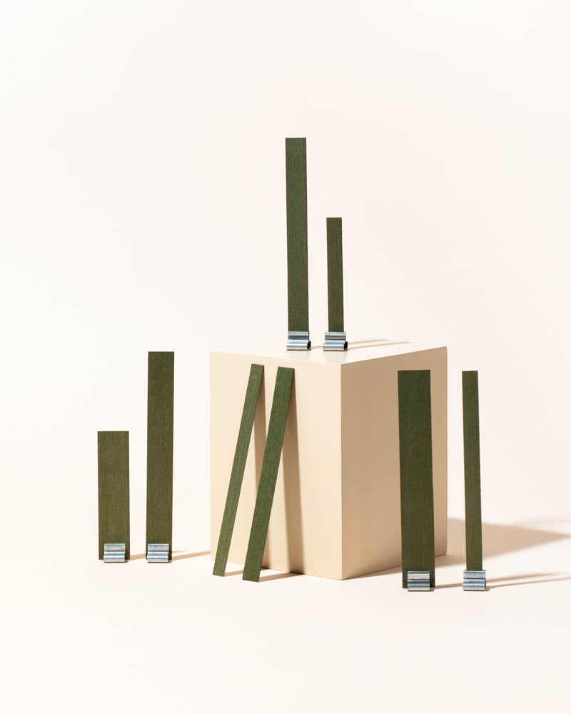forest green single-ply wood wick .02 – makesy®