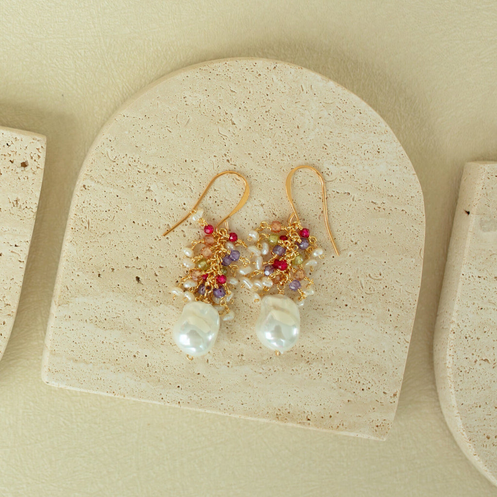 Pearl Gossamer Earrings