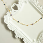 PARKEN JEWELRY Gemstone Martini Chains — PARKEN JEWELRY branding close-up