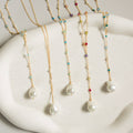 PARKEN JEWELRY PARKEN JEWELRY Pearl Gossamer Necklaces — main product shot
