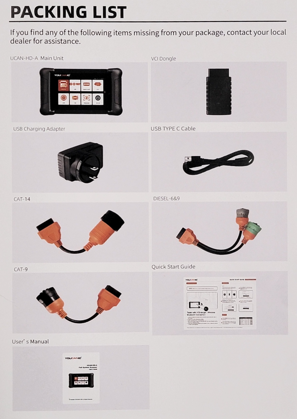 YOUCANIC UCAN-HD-A Heavy-Duty Diesel Truck Scanner — detail shot 8