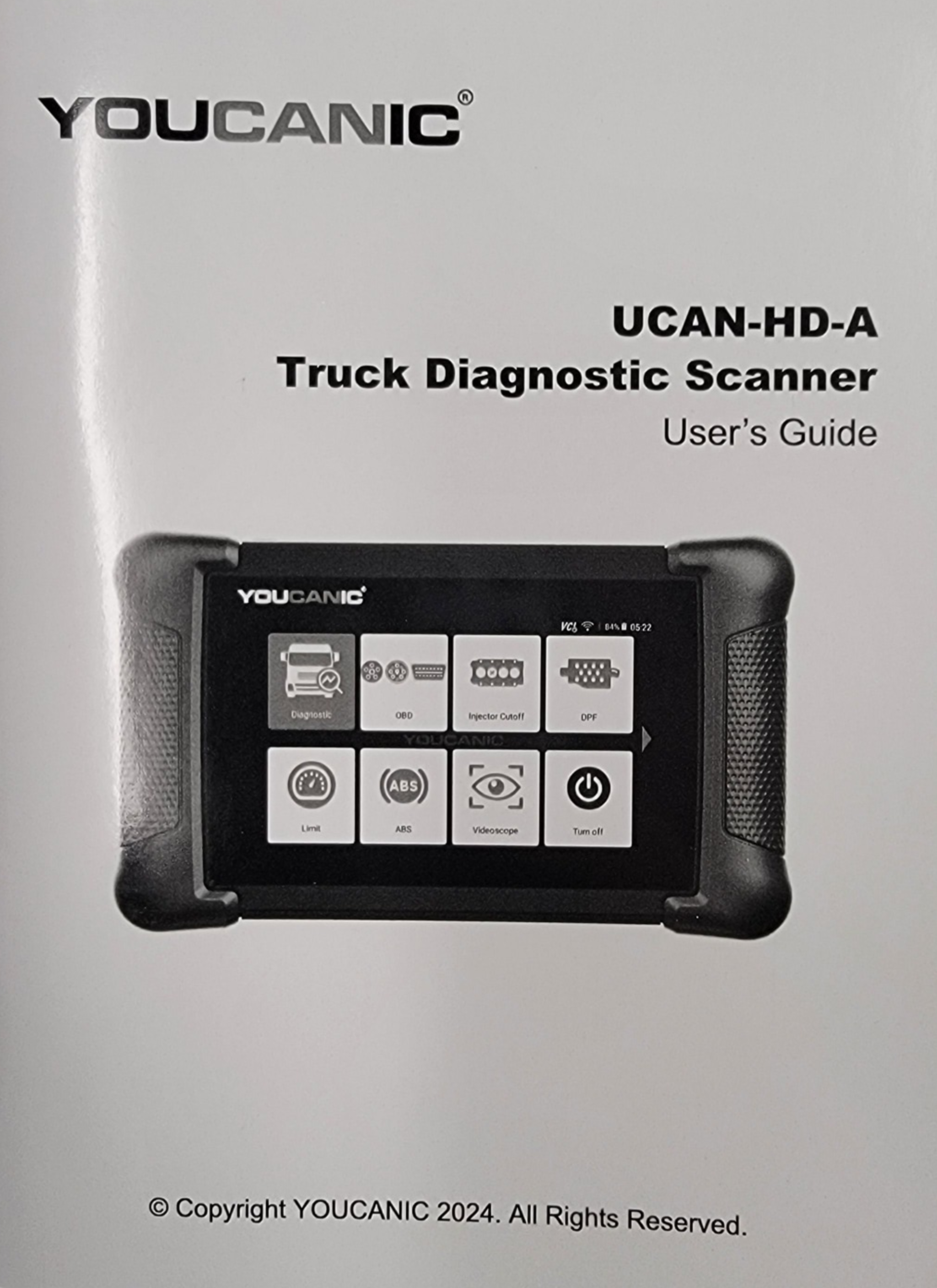 YOUCANIC UCAN-HD-A Heavy-Duty Diesel Truck Scanner — detail shot 9
