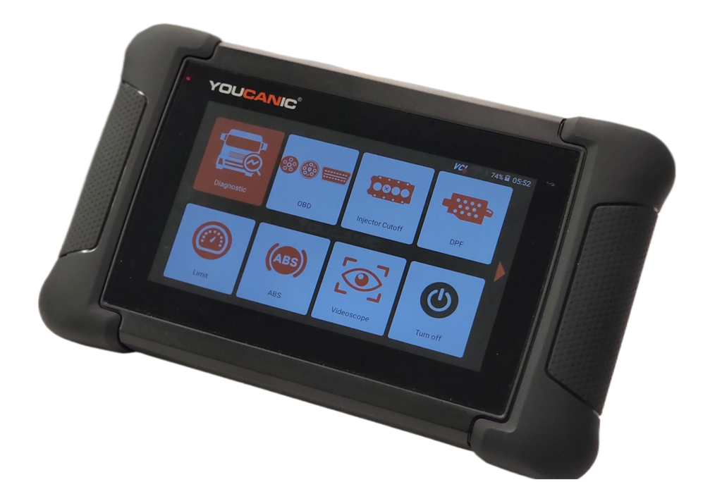 YOUCANIC UCAN-HD-A Heavy-Duty Diesel Truck Scanner — DPF regen function demo