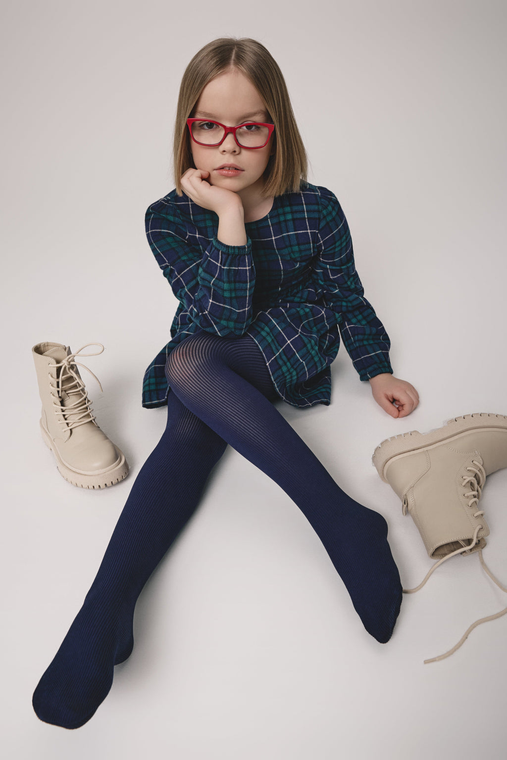 TheRanok.com Conte Tights for girls Judy 50 Den - Microfiber ribbing — main product shot