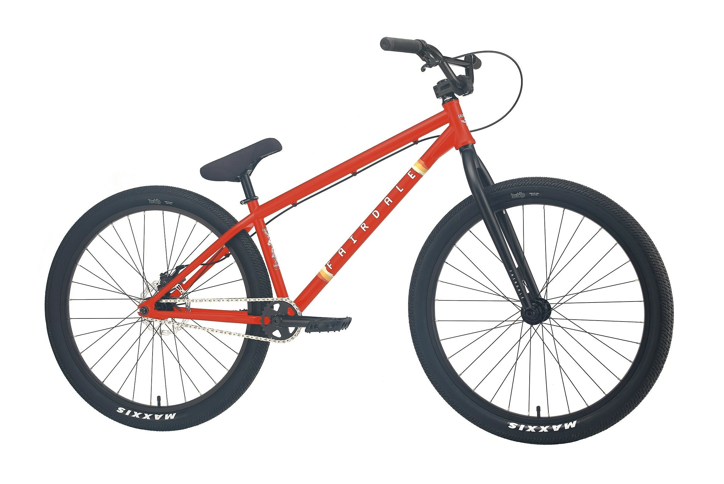 Fairdale Hareraiser FX 26″ DJ Complete Bike - Matte Fire Engine Red