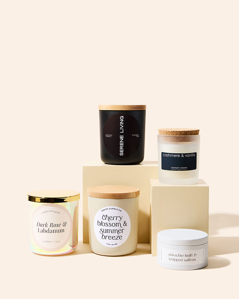 7oz icon private label candle – makesy®, view 5