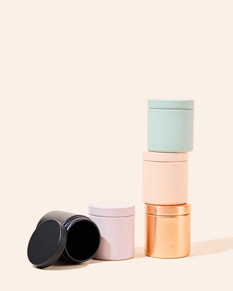 9oz glam™ candle tin & lid – makesy®