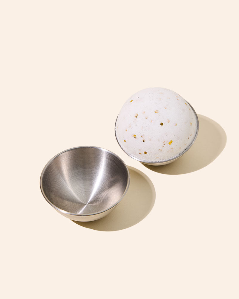 stainless steel bath bomb mold – makesy®