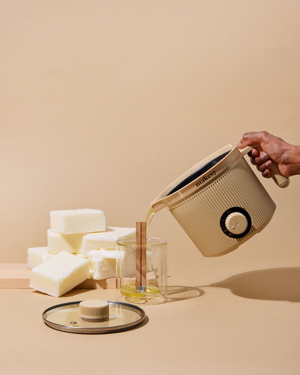 1.18 liter candle wax melter – makesy®, view 2