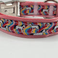 Rewarding Rover LLC Rainbow Unicorn Dog Collar – Medium (11"–16") — image 1