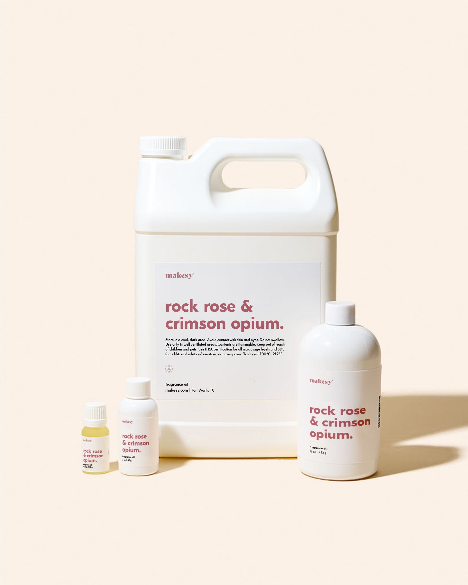 rock rose & crimson opium™ fragrance oil – makesy®, view 3