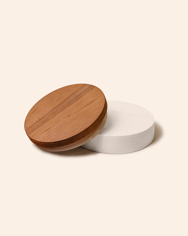 thick wood candle lid with gasket – makesy®, view 9