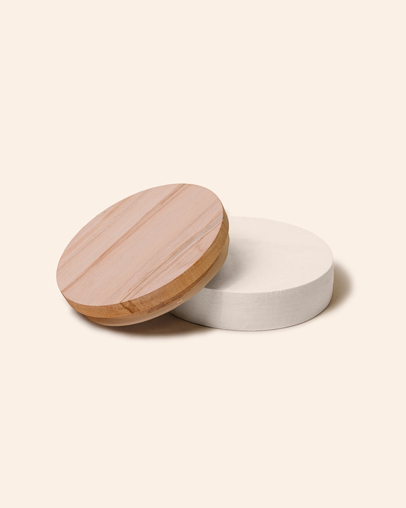 thick wood candle lid with gasket – makesy®, view 5