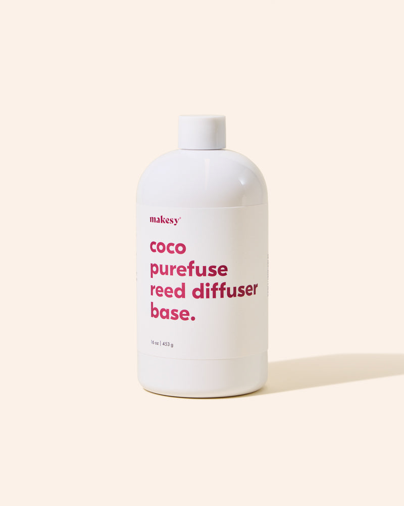 coco purefuse reed diffuser base – makesy®