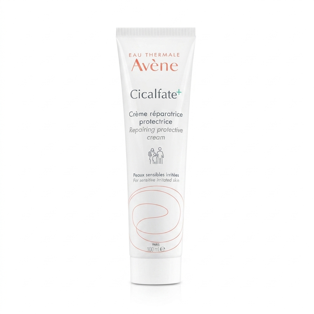 Avene Cicalfate+ Soothing and Repairing Skin Care Cream for Sensitive Skin - 3.38 fl oz
