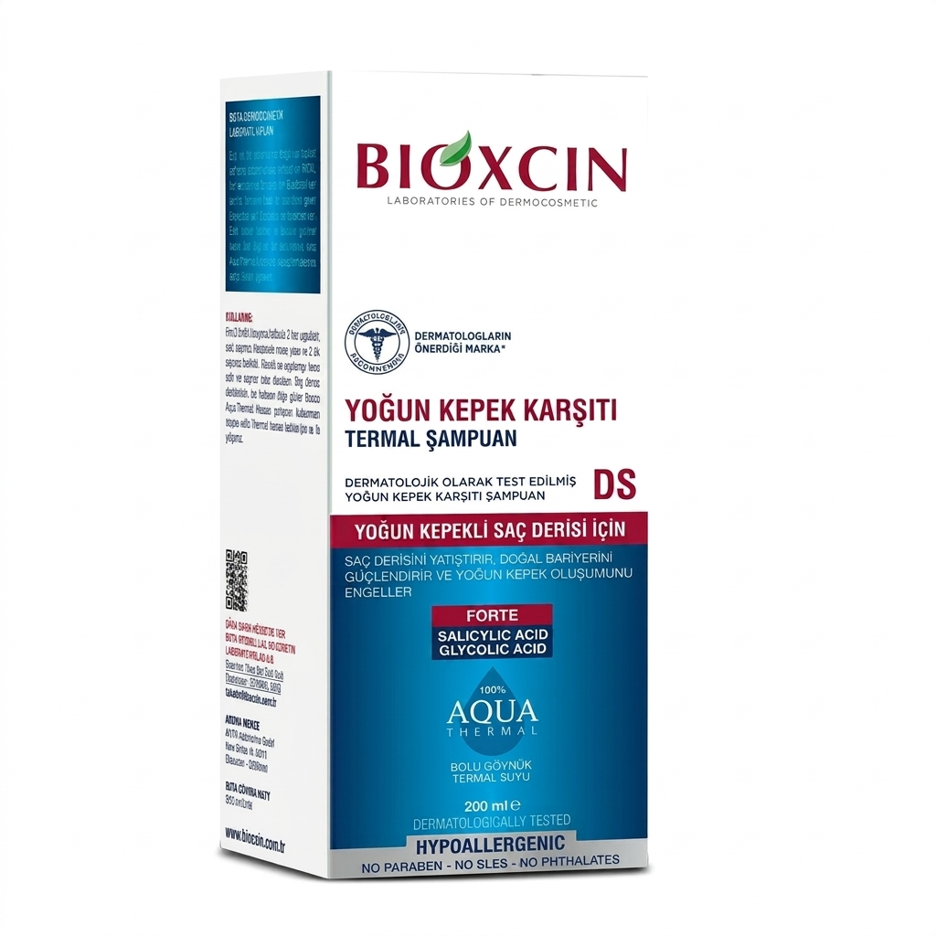 Bioxcin Aqua Thermal Intensive Anti-Dandruff Shampoo DS 200 ml