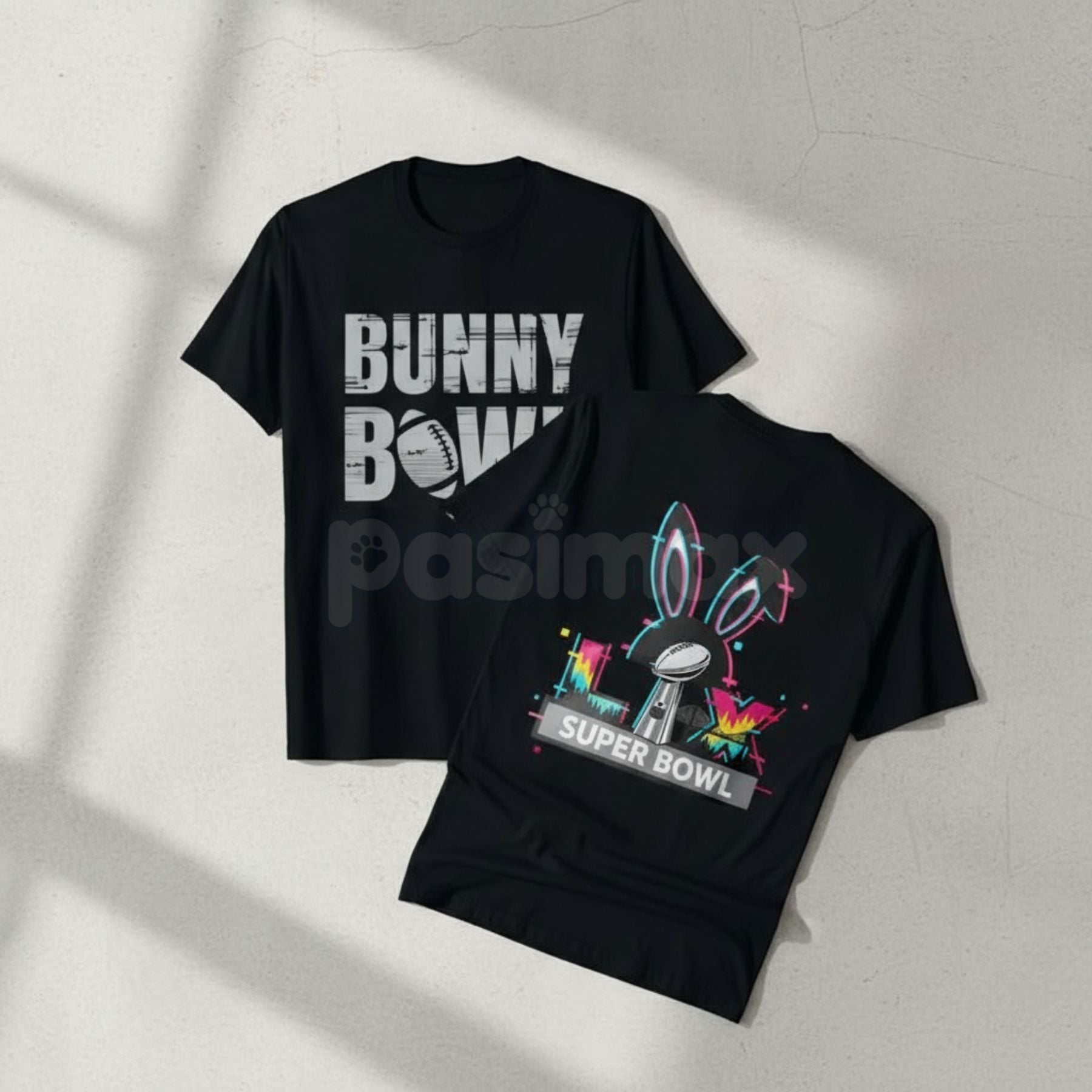 Pasimax 2026 "Here For The BENITO Bowl" 2-Sided Fan Tee - Puerto Rico Pride Football T-Shirt, San Juan Game Day Graphic Top, 