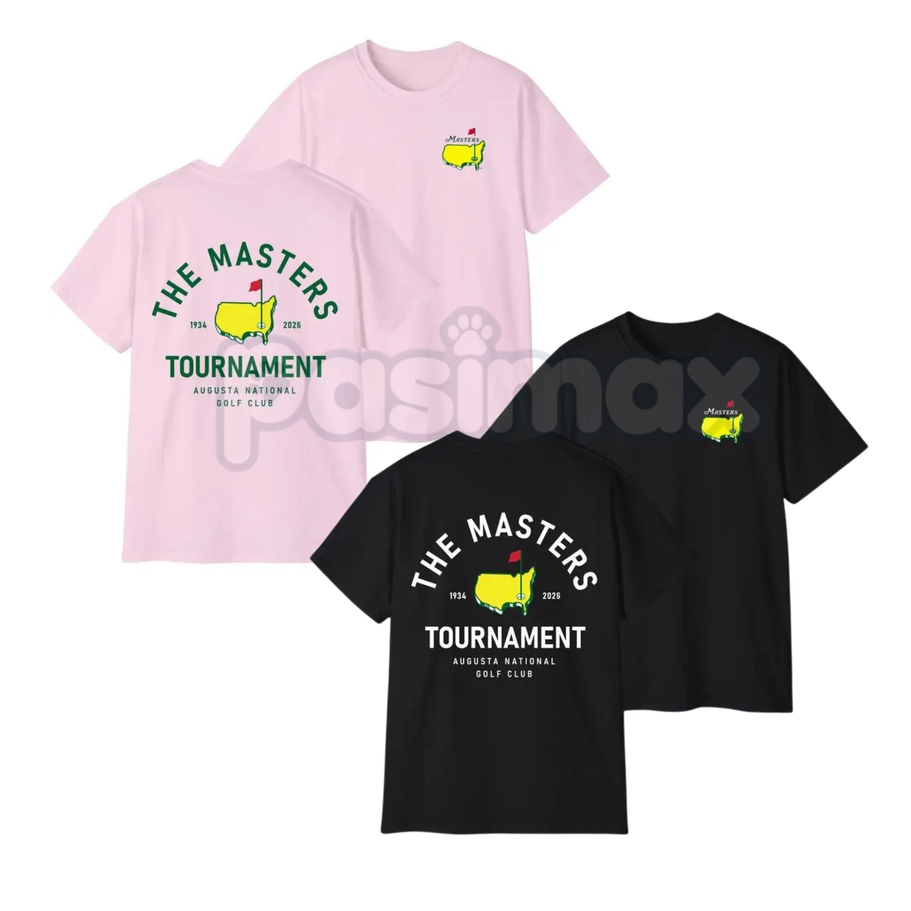 2026 Masters Tournament Shirt – Augusta 92 Years National Golf Tee with Champions List 1934–2026, Premium 100% Cotton Sports History Top, Soft Lived-In Heavyweight Green Jacket Shirt, Made in USA