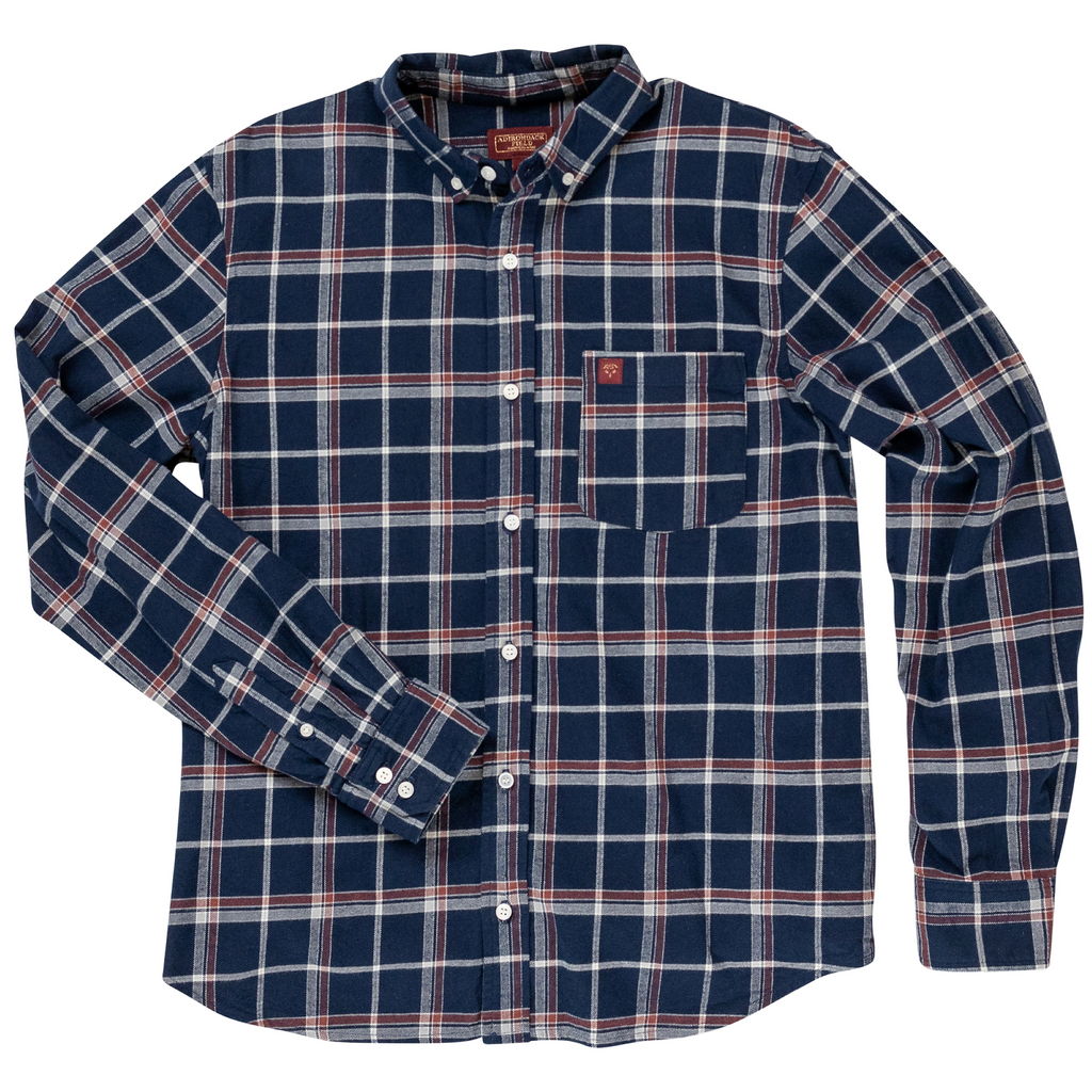 Adirondack Field Sairy Gamp Flannel Shirt — lifestyle context