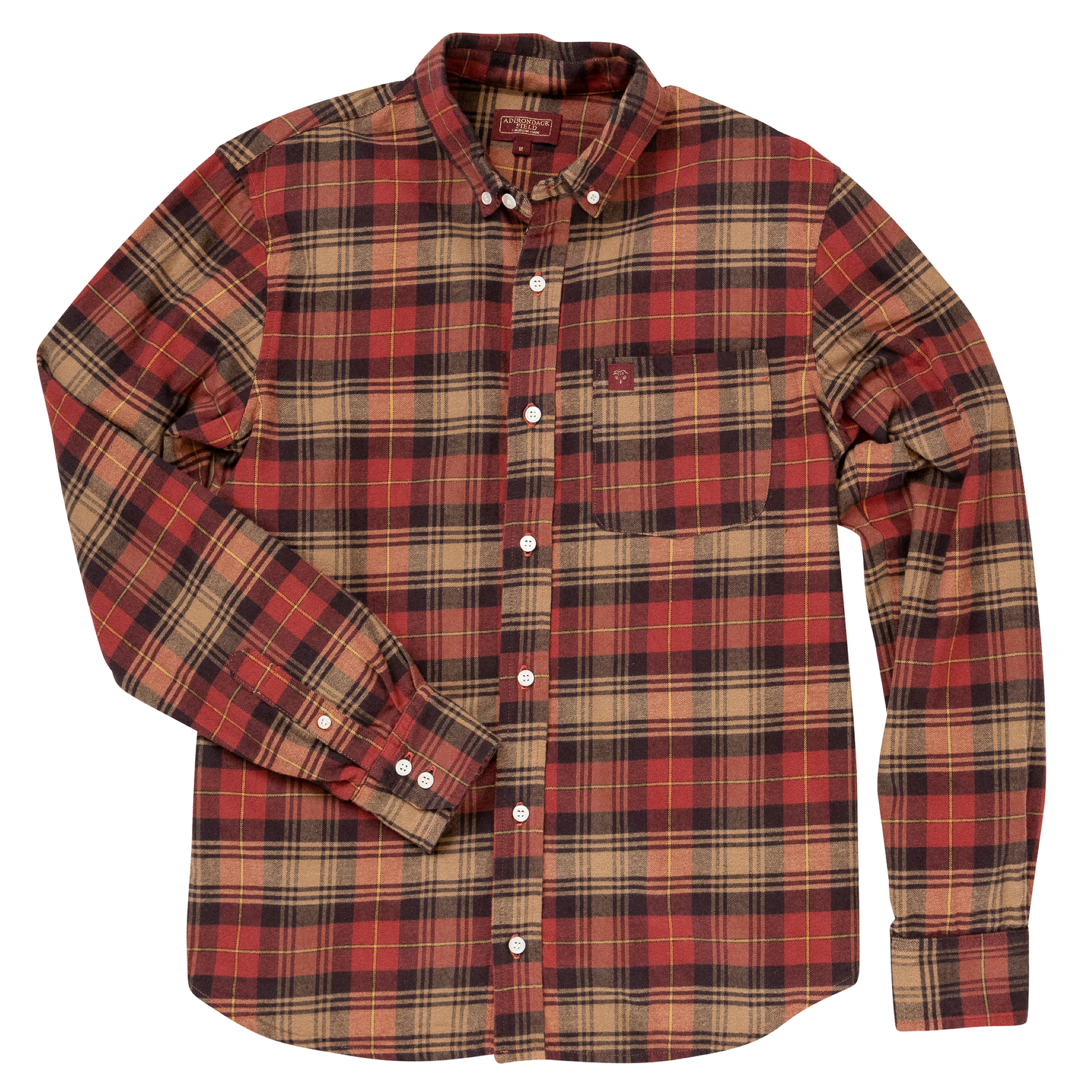 Adirondack Field Uncas Flannel Shirt — lifestyle context