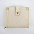 Bolt Boutique Louis Vuitton Ivory Suhali Compact Zippy Wallet  #2055 — main product shot