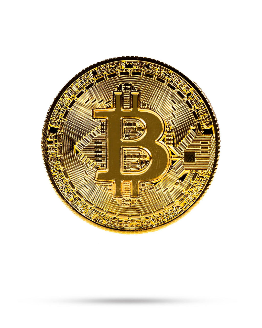 Bitcoin Ball Marker – Pins and Aces, view 2