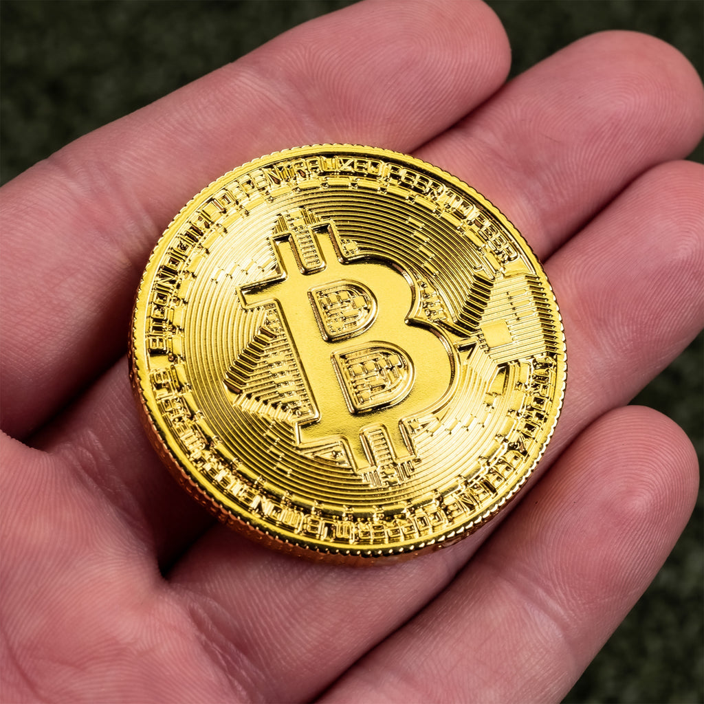 Bitcoin Ball Marker – Pins and Aces, view 6