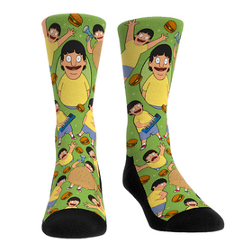 Rock 'Em Socks Bob's Burgers - Gene All-Over