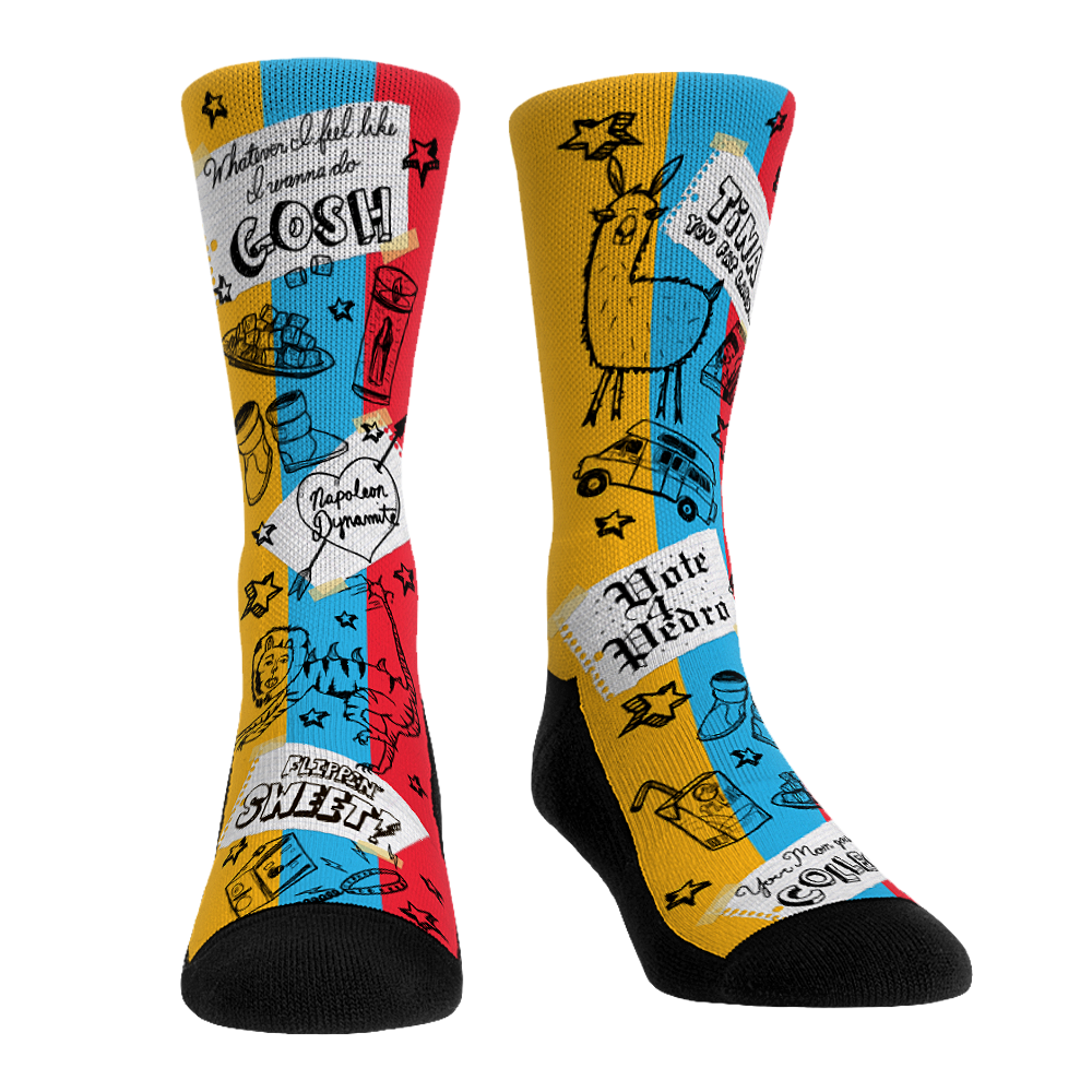 Rock 'Em Socks Rock 'Em Socks Napoleon Dynamite - All-Over — main product shot