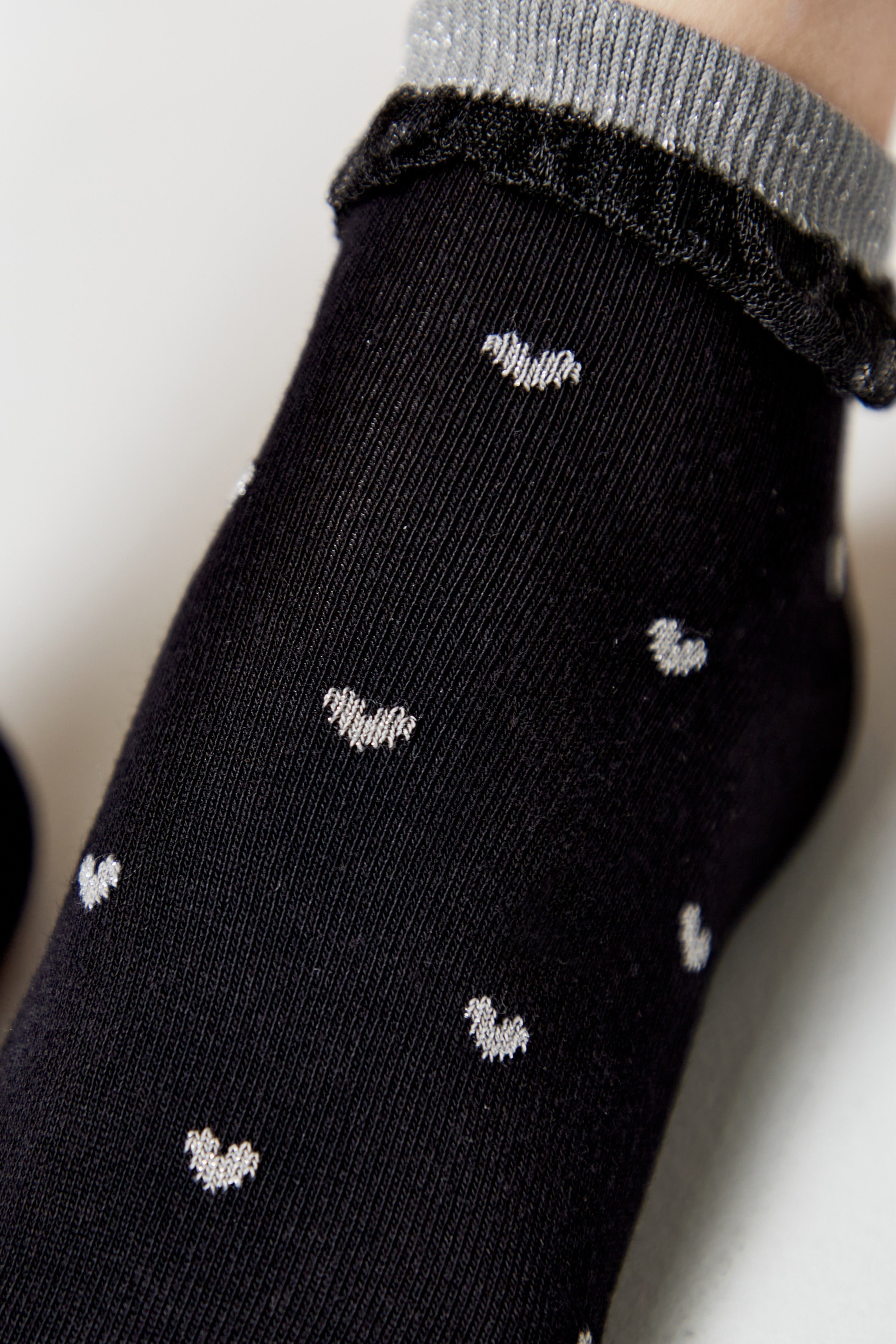 TheRanok.com Conte Cotton Socks Classic - 243 Airy Sole and Lurex — lifestyle context