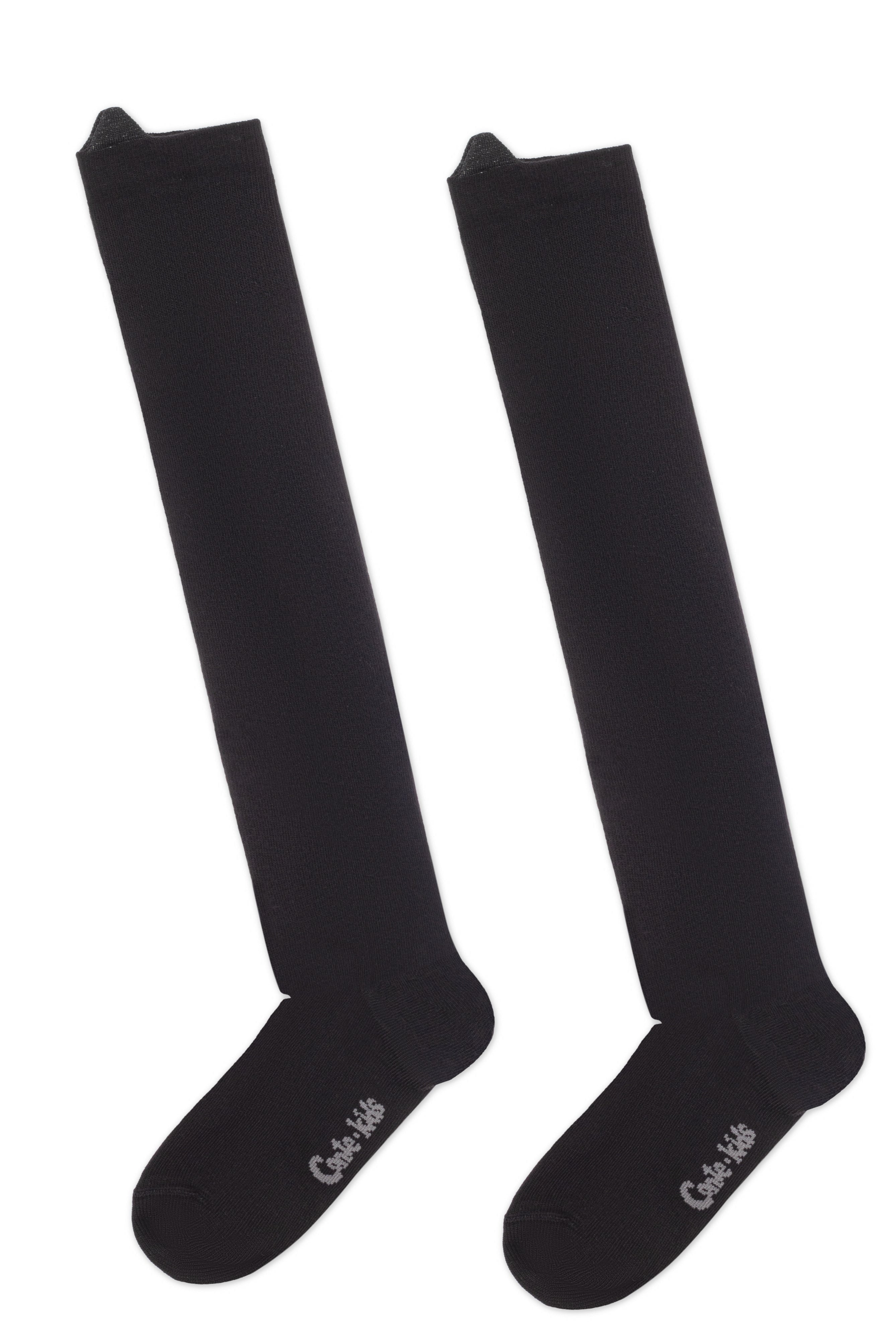 TheRanok.com Conte-Kids Cotton Knee-High Socks - Tip-Top 051 — side view