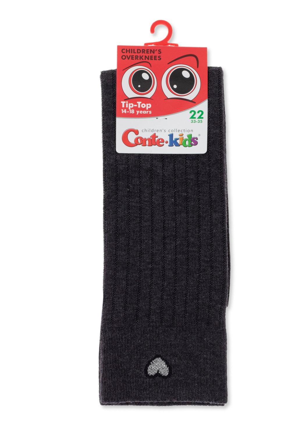 TheRanok.com Conte-Kids Classic Cotton Knee-High Socks - Tip-Top 052 — side view