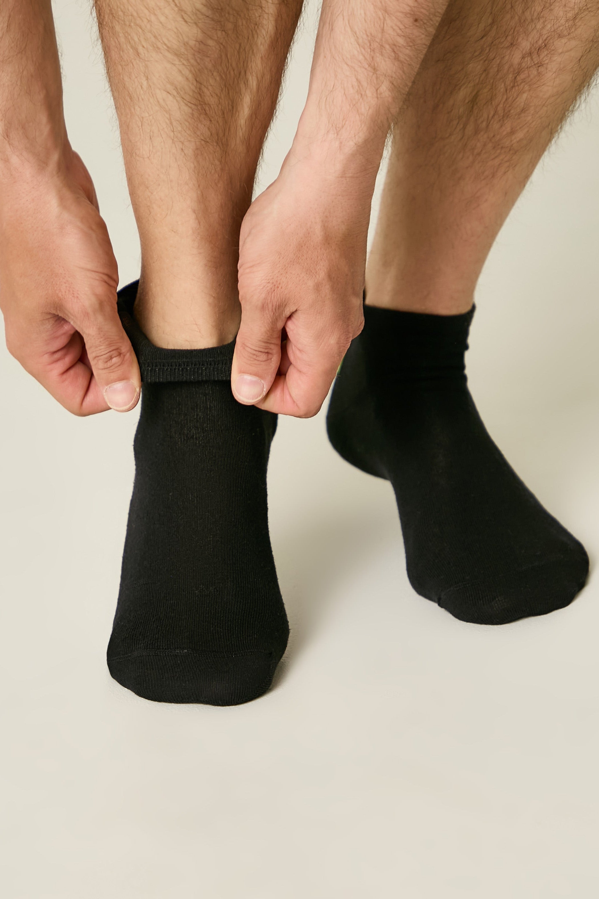 TheRanok.com Conte Ankle Socks Diwari 147 - Cotton and Hemp — side view