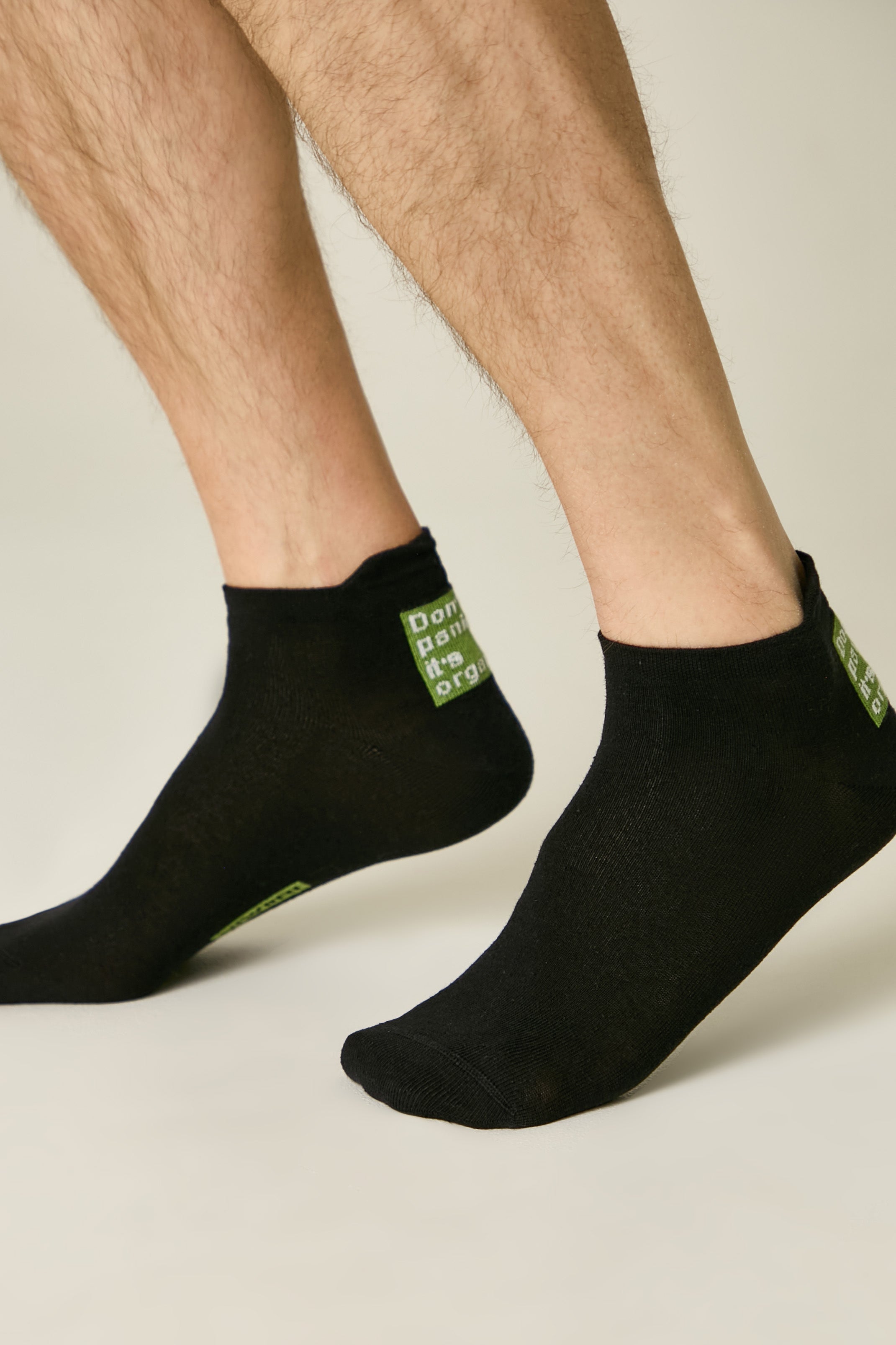 TheRanok.com Conte Ankle Socks Diwari 147 - Cotton and Hemp — detail close-up