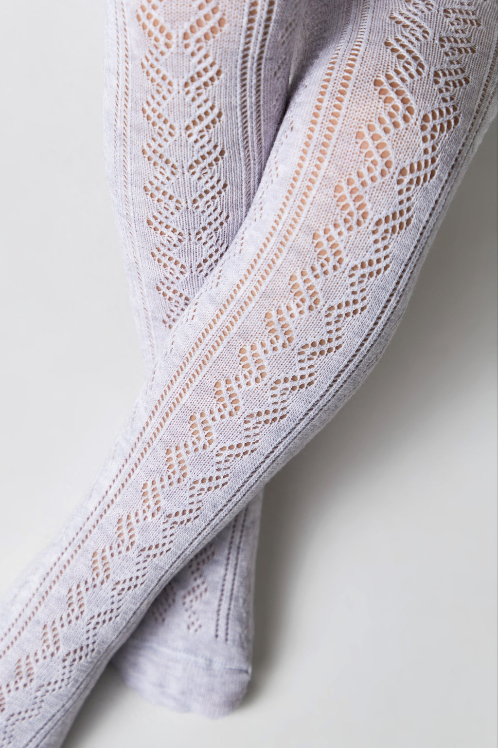 TheRanok.com Conte-Kids Cotton Tights Miss 617 - Lace Pattern — detail close-up