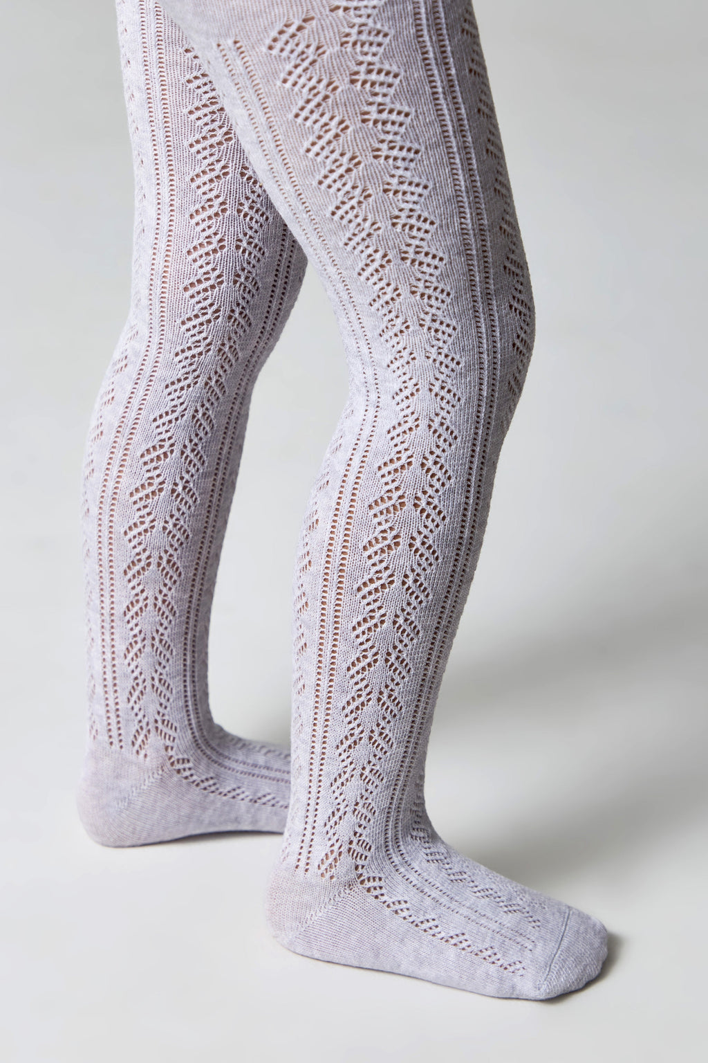 TheRanok.com Conte-Kids Cotton Tights Miss 617 - Lace Pattern — main product shot