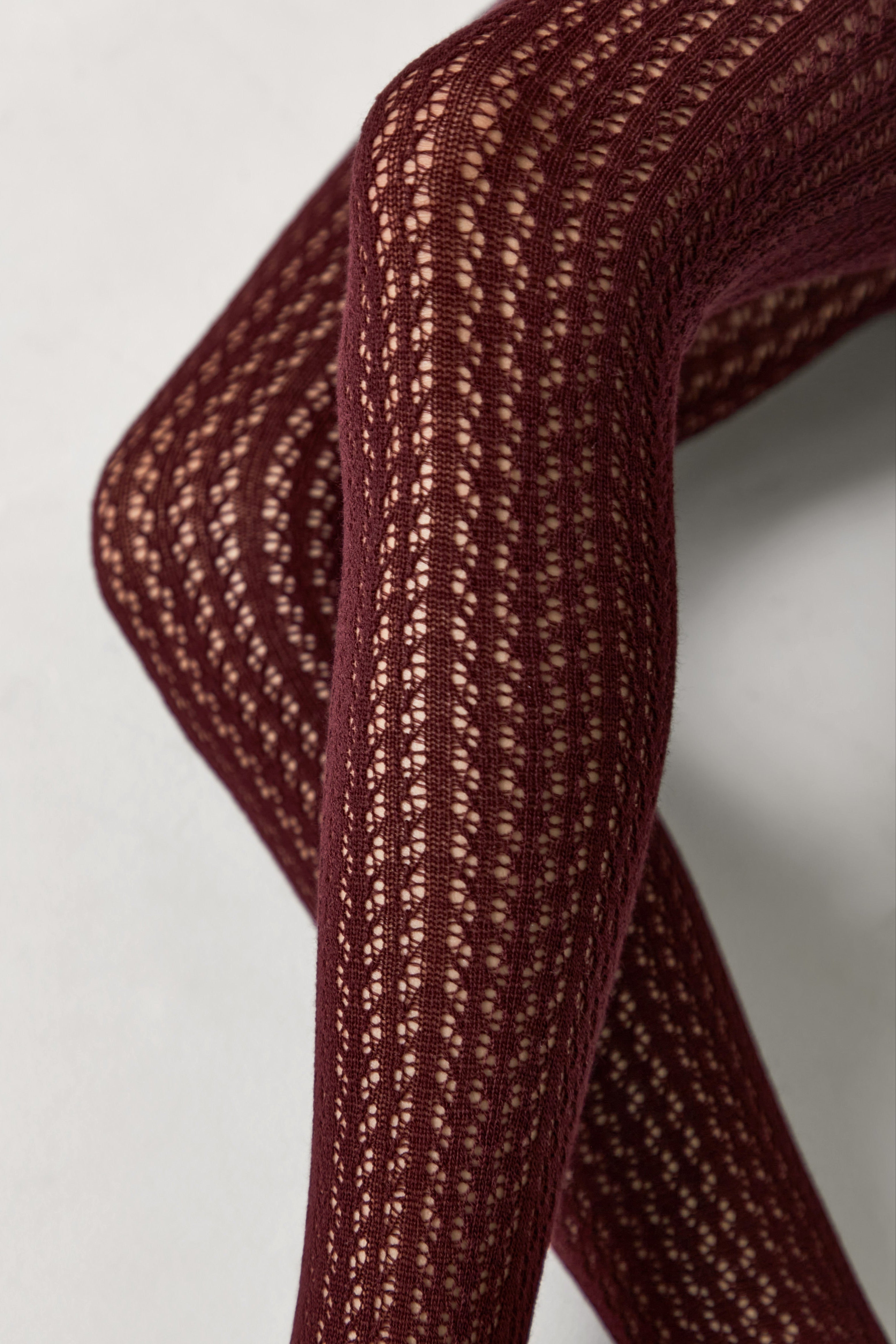 TheRanok.com Conte-Kids Cotton Tights Miss 618 - Mesh Pattern — feature highlight
