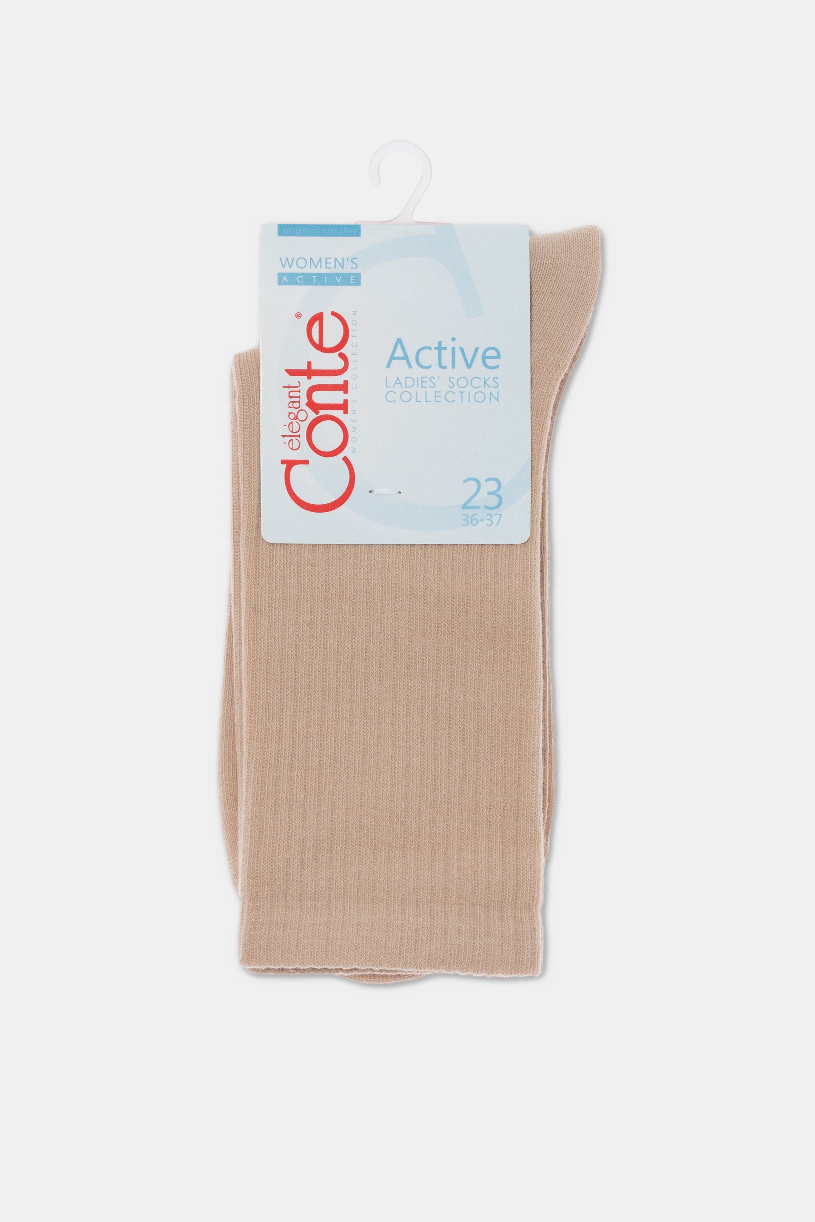 TheRanok.com Conte Cotton Long Socks Active 000 — back view
