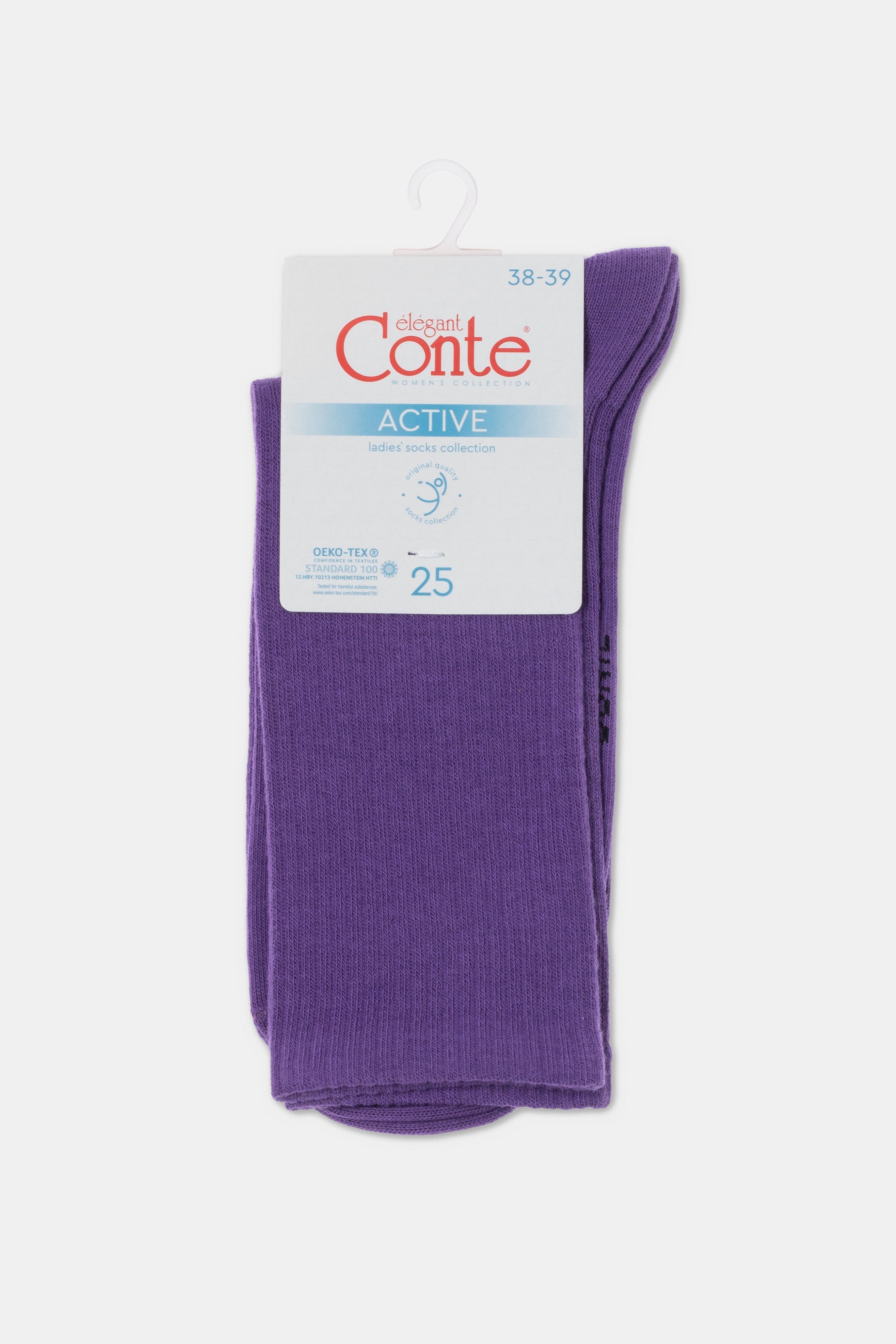 TheRanok.com Conte Cotton Long Socks Active 000 — packaging