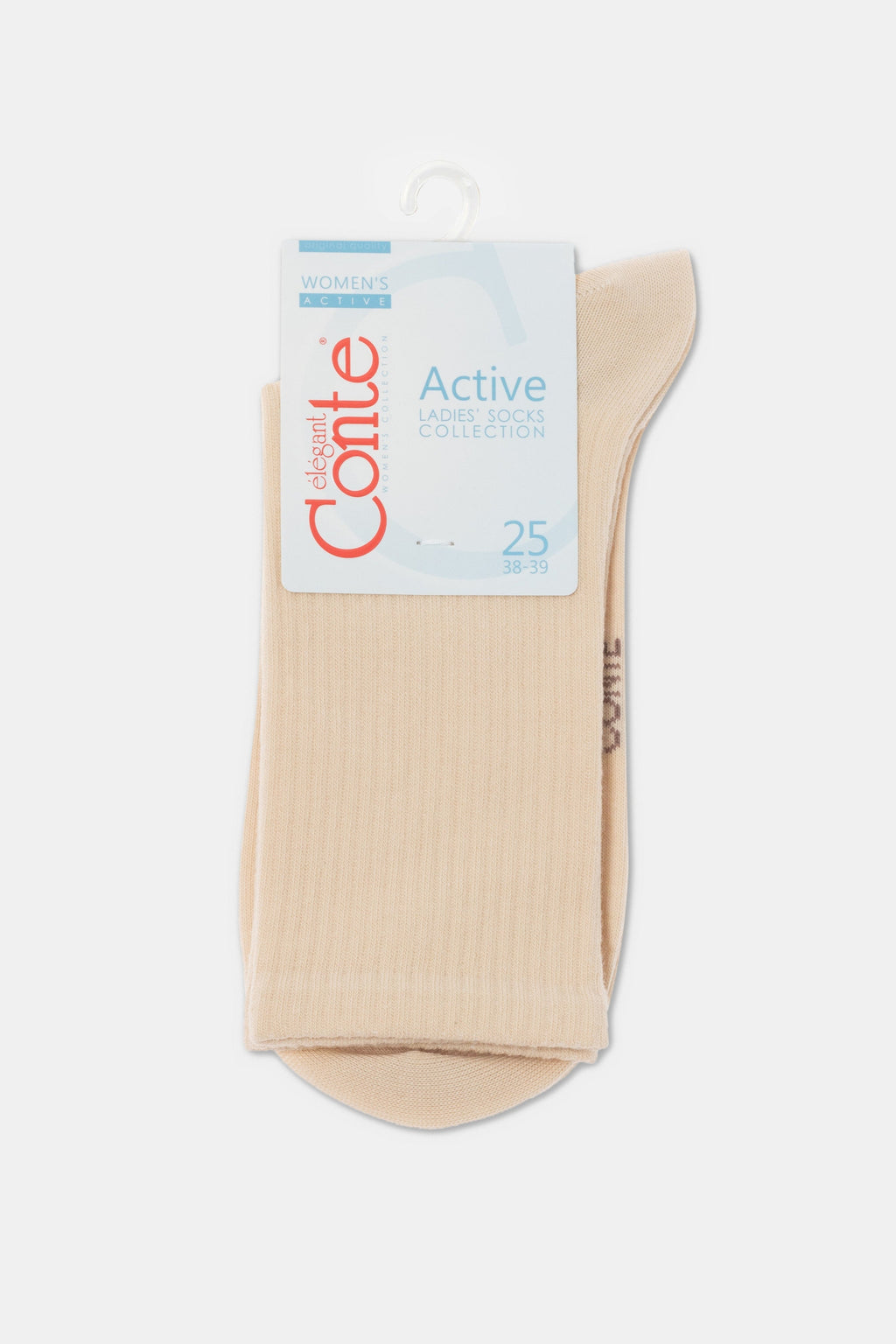 TheRanok.com Conte Cotton Long Socks Active 000 — product on model