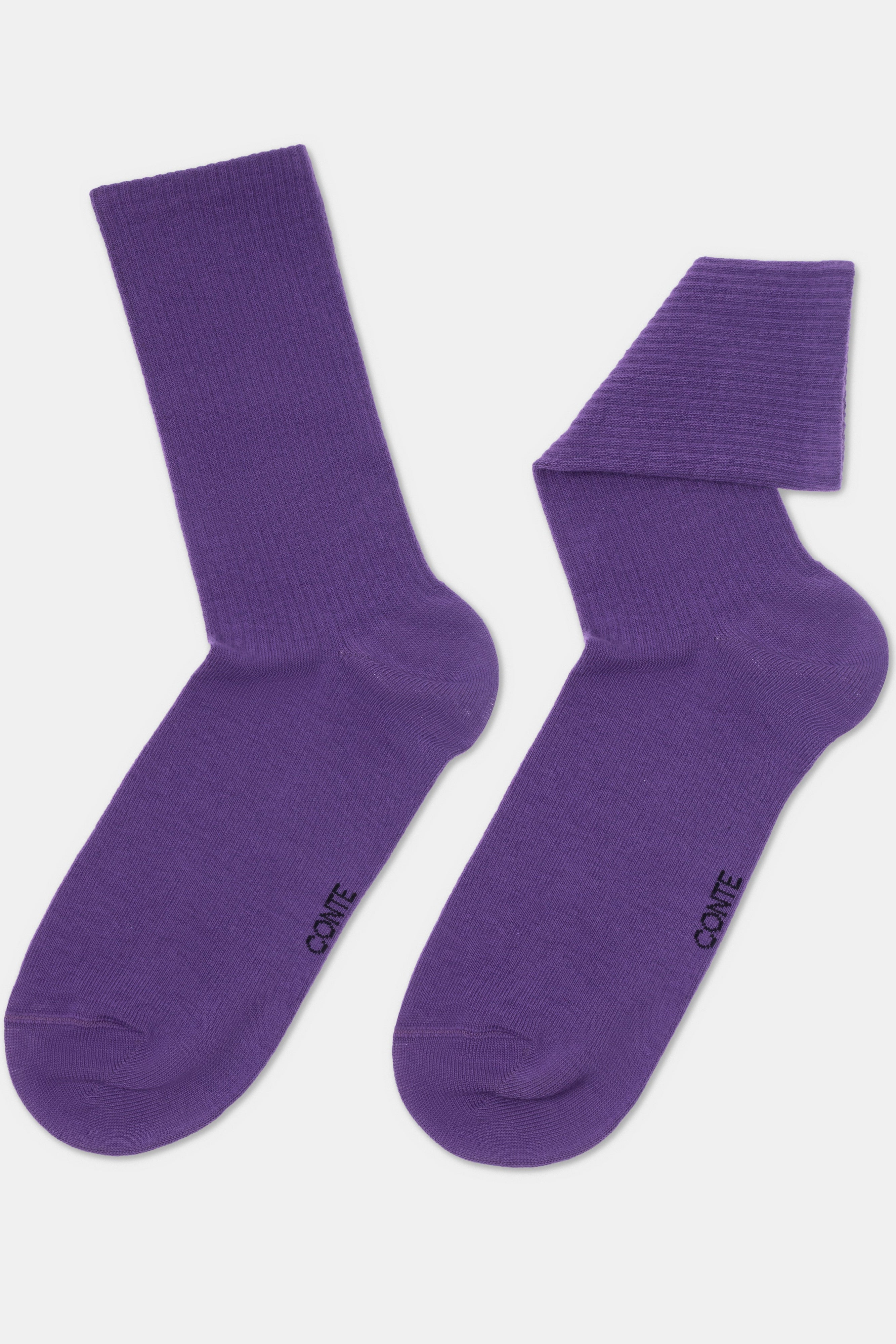 TheRanok.com Conte Cotton Long Socks Active 000 — size reference