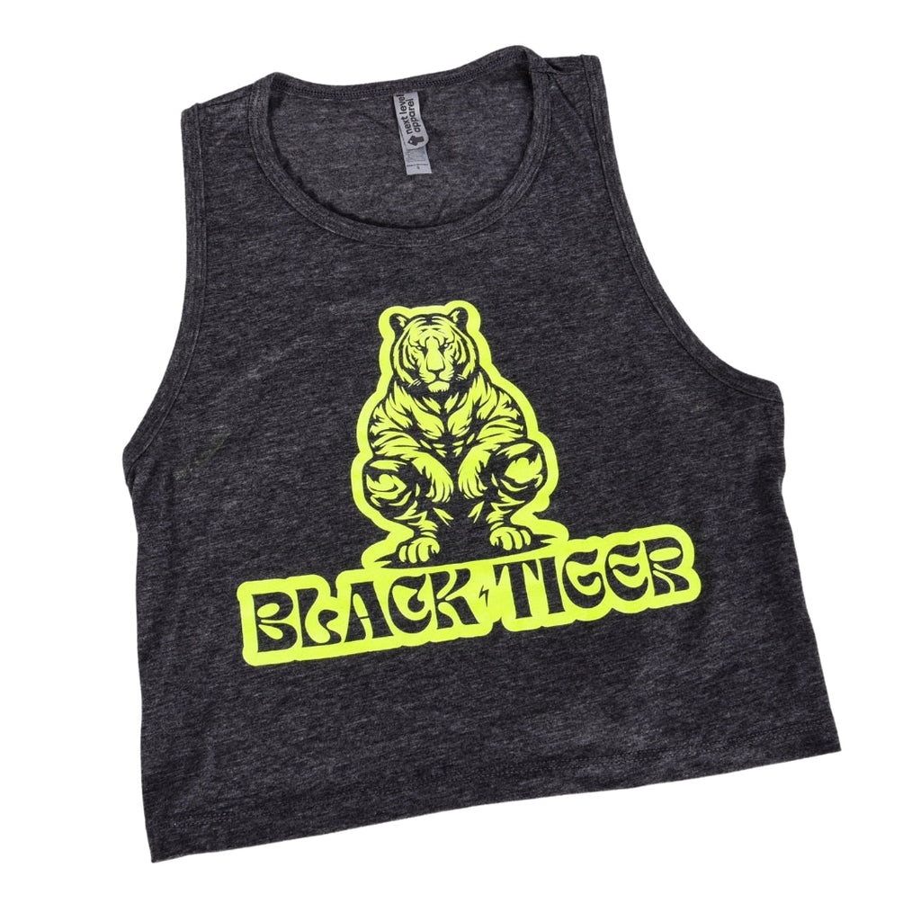 Black Tiger International Ladies Tank Top — detail and construction