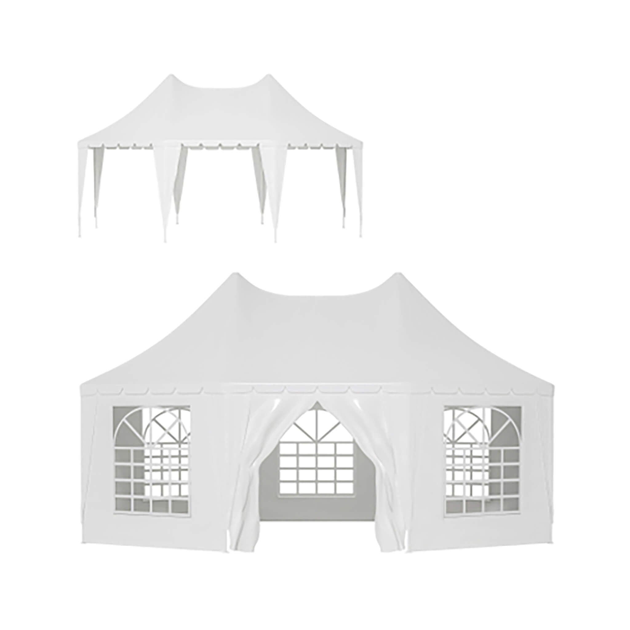 [20X15FT] Extra-Large Heavy-Duty Outdoor Waterproof Party And Wedding Tent With Steel Frame (SAK07645) – SAKSBY WHOLESALE, vi