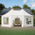 [20X15FT] Extra-Large Heavy-Duty Outdoor Waterproof Party And Wedding Tent With Steel Frame (SAK07645) – SAKSBY WHOLESALE