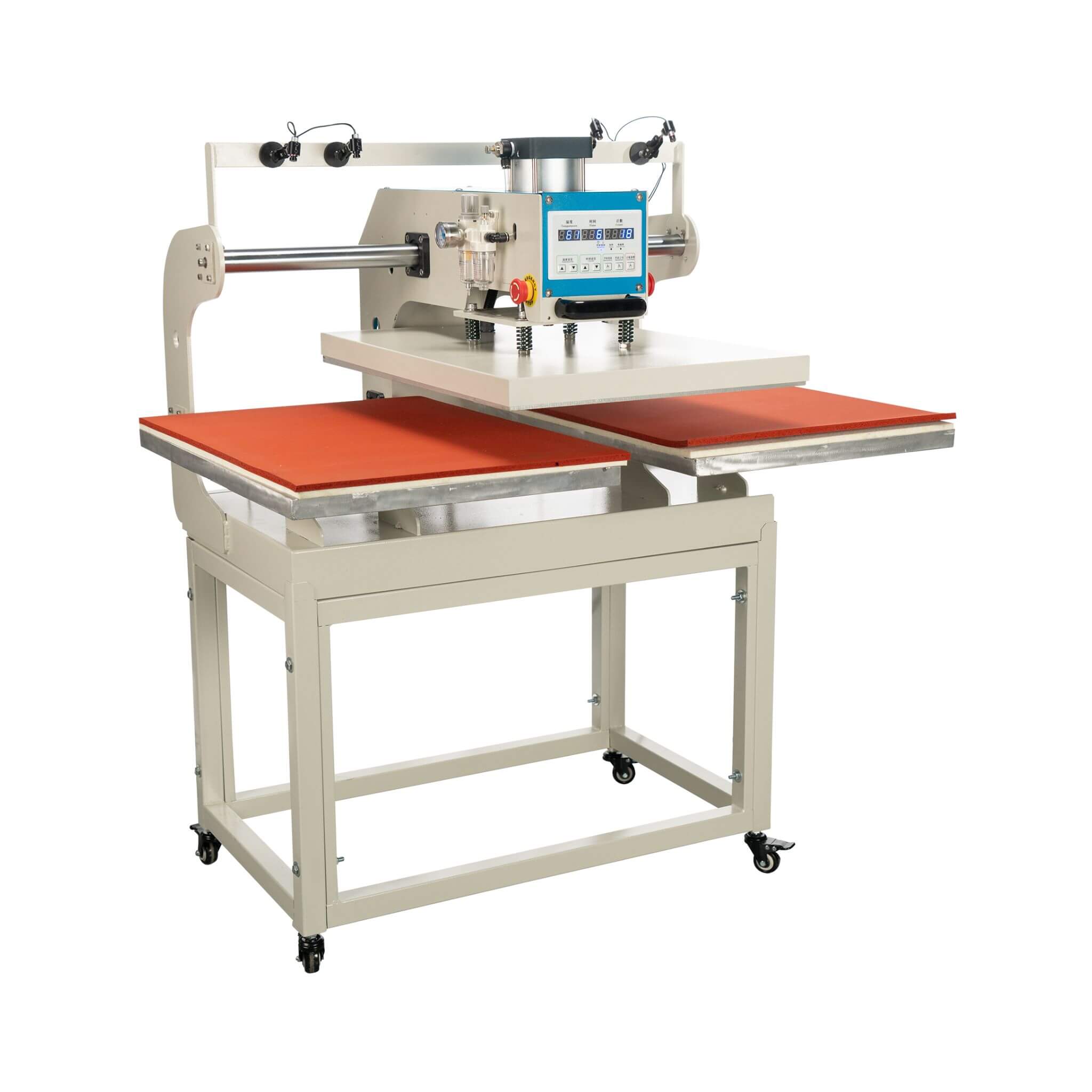 [20X28-Inch] Industrial Pneumatic Dual Platen Press With Infrared Positioning (SAK31028) – SAKSBY WHOLESALE, view 5